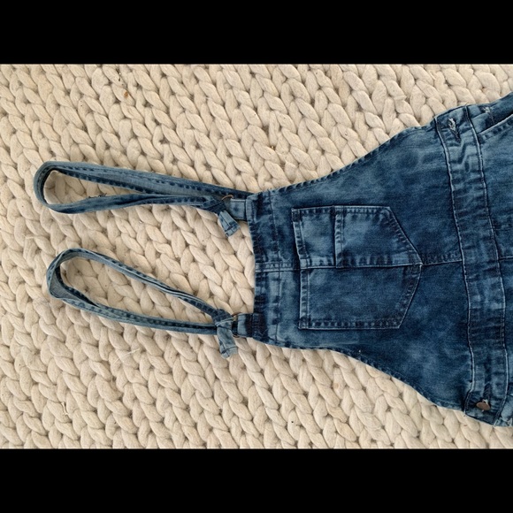 Blue Demi Overalls - Picture 3 of 3